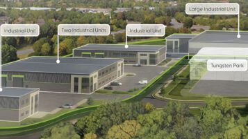 Opción de reurbanización sugerida 3 - Industrial