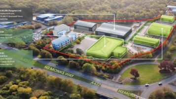 Opción de reurbanización sugerida 3 - Industrial